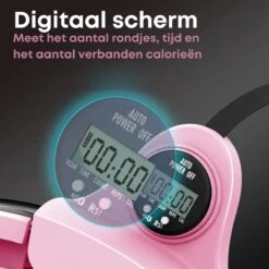 Niftyneeds Hula- Verstelbare Fitness Hoelahoep Met Gewicht En Digitaal Scherm - Hula Hoop Fitness -Hoelahoep Voor Volwassenen En Kinderen - Roze - Digitale Teller -Fitnessapparatuur Serie Winkel 1200x1200 1606