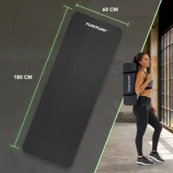 Tunturi Fitnessmat Met Draagtas - Yogamat - Sportmat Gemaakt Van Zacht NBR Materiaal - 180 X 60 X 1,5cm - Zwart - Incl. Gratis Fitness App 5 Tunturi Fitnessmat Met Draagtas - Yogamat - Sportmat Gemaakt Van Zacht NBR Materiaal - 180 X 60 X 1,5cm - Zwart - Incl. Gratis Fitness App -Fitnessapparatuur Serie Winkel 1200x1200 1638