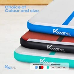 KM-Fit Gymnastiekmat Opblaasbare Airtrack Fitness Sport Gym Mat 3 M Blauw -Fitnessapparatuur Serie Winkel 1200x1200 1675