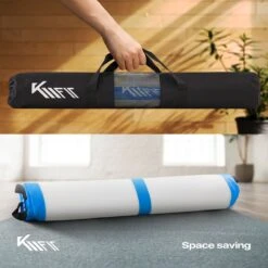 KM-Fit Gymnastiekmat Opblaasbare Airtrack Fitness Sport Gym Mat 3 M Blauw -Fitnessapparatuur Serie Winkel 1200x1200 1676