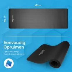 Ergolife-Fitnessmat-Yogamat-Sportmat-Inclusief Draagtas- 183x61x0,5cm -Fitnessapparatuur Serie Winkel 1200x1200 1683