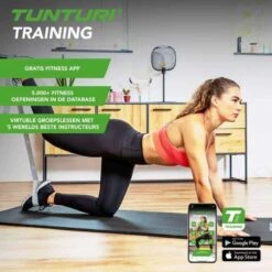 Tunturi Fitnessmat - Yogamat - Sportmat Gemaakt Van Zacht NBR Materiaal - 180 X 60 X 1,5cm - Zwart - Incl. Gratis Fitness App 8 Tunturi Fitnessmat - Yogamat - Sportmat Gemaakt Van Zacht NBR Materiaal - 180 X 60 X 1,5cm - Zwart - Incl. Gratis Fitness App -Fitnessapparatuur Serie Winkel 1200x1200 1688