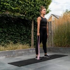 FITELASTIX® Premium Weerstandsband Lang - Voor Elk Niveau - Alles In 1 - Full Body - Resistance Band - Fitness Elastiek - Sport Elastiek Fitness - Met Handvatten - Inclusief Instructievideo's - Roze -Fitnessapparatuur Serie Winkel 1200x1200 1723