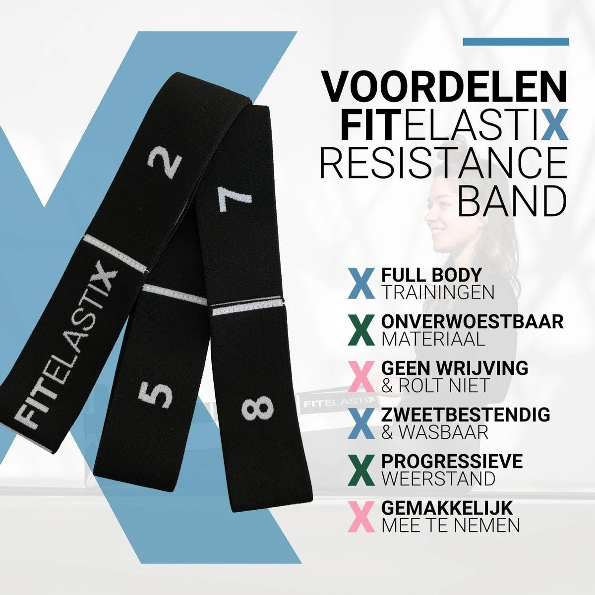 FITELASTIX® Premium Weerstandsbanden Set Compleet - Full Body - Voor Elk Niveau - Ultra Comfort - Sport Elastiek Banden - Booty Band Set - Resistance Band Set - Fitness Elastiek Set - 4 stuks - Inclusief Opbergzakje - Roze/Blauw/Groen/Zwart FITELASTIX® Premium Weerstandsbanden Set Compleet - Full Body - Voor Elk Niveau - Ultra Comfort - Sport Elastiek Banden - Booty Band Set - Resistance Band Set - Fitness Elastiek Set - 4 Stuks - Inclusief Opbergzakje - Roze/Blauw/Groen/Zwart -Fitnessapparatuur Serie Winkel 1200x1200 1742