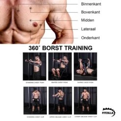 FITZILLA - Weerstandsband - Fitness Elastiek - Resistance Band - Tot 60kg - Halter - Opbergtas -Fitnessapparatuur Serie Winkel 1200x1200 1760