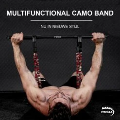 FITZILLA - Weerstandsband - Fitness Elastiek - Resistance Band - Tot 60kg - Halter - Opbergtas -Fitnessapparatuur Serie Winkel 1200x1200 1761
