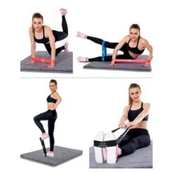 Gymston - 5 Sport Elastiek Banden Set/ Fitness Elastiek - Inclusief Draagtas En E-Book(pdf) + Handleiding Met Weerstandsbanden Oefeningen! -Fitnessapparatuur Serie Winkel 1200x1200 1767