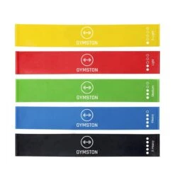 Gymston - 5 Sport Elastiek Banden Set/ Fitness Elastiek - Inclusief Draagtas En E-Book(pdf) + Handleiding Met Weerstandsbanden Oefeningen! -Fitnessapparatuur Serie Winkel 1200x1200 1768