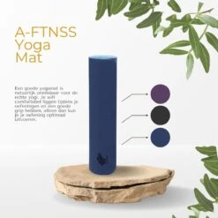 A-FTNSS Yoga Mat | Blauw & Licht Blauw | 7mm | Anti-Slip | Optimale Grip | Sterke Yoga Mat | Makkelijk Schoon Te Houden 5 A-FTNSS Yoga Mat | Blauw & Licht Blauw | 7mm | Anti-Slip | Optimale Grip | Sterke Yoga Mat | Makkelijk Schoon Te Houden -Fitnessapparatuur Serie Winkel 1200x1200 1793