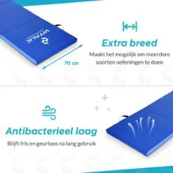 Extra Dikke Yoga Mat (5cm Dik En 180cm Lang) - XXL Anti Slip En Opvouwbare Yogamatten | Vitalic -Fitnessapparatuur Serie Winkel 1200x1200 1811