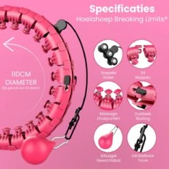 Breaking Limits Fitness Hoelahoep Met Gewicht – Sport Hoepel Voor Volwassenen En Kinderen – Hula Hoop/ Weight Hoop – HoolaHoop -Fitnessapparatuur Serie Winkel 1200x1200 1830