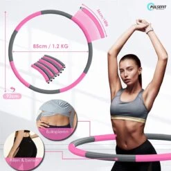 Fitness Hoelahoep Voor Volwassenen - Perfect Voor Afvallen! - Roestvrijstaal - Sport Hoepel - Weighted Hula Hoop - Sport Hoepel -Fitnessapparatuur Serie Winkel 1200x1200 1838