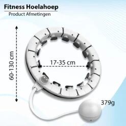Luxari - Fitness Hoelahoep Pro - Telfunctie - Display - Verstelbare Intensiteit - Gewichtsbal - Hoelahoep Met Sensor - Hoelahoep Fitness - Fitness Hoepel - Hoelahoep Volwassenen -Fitnessapparatuur Serie Winkel 1200x1200 1854