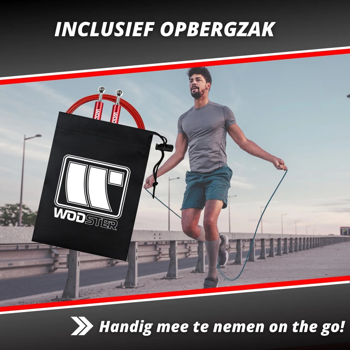 Professioneel Crossfit & Fitness Springtouw – Jump Rope – Speedrope – Verstelbaar – Rood Professioneel Crossfit & Fitness Springtouw – Jump Rope – Speedrope – Verstelbaar – Rood -Fitnessapparatuur Serie Winkel 1200x1200 1861