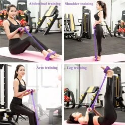 Fitness Bands- Home Trainer- Fitness Pedaal Trainer- Body Workout- Thuis Sporten - Resistance Band Set- Buikspieren, Armen En Benen Trainen- Blauw 10 Fitness Bands- Home Trainer- Fitness Pedaal Trainer- Body Workout- Thuis Sporten - Resistance Band Set- Buikspieren, Armen En Benen Trainen- Blauw -Fitnessapparatuur Serie Winkel 1200x1200 1894