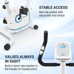 Klarfit Myon Cycle Hometrainer - Fitness Fiets - 8 Standen - Cardio Bike Met Trainingscomputer - Magnetisch Remsysteem - 12kg Vliegwielmassa - SmartCardio Studio Met Tablethouder En Kinomap-app -Fitnessapparatuur Serie Winkel 1200x1200 191