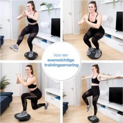 Swilix ® Balance Board - Balansbord Ø40 Cm - Balanstrainer Met 2 Handgrepen - Zwart 10 Swilix ® Balance Board - Balansbord Ø40 Cm - Balanstrainer Met 2 Handgrepen - Zwart -Fitnessapparatuur Serie Winkel 1200x1200 1915