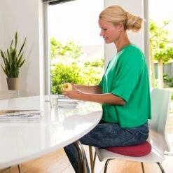 Wiebelkussen - Lichtblauw Ø 33cm | Comfortabel Zitten | MediPreventie -Fitnessapparatuur Serie Winkel 1200x1200 1924