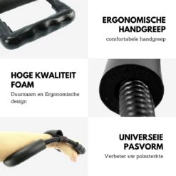 U-Fit One Pols Trainer - Wrist Trainer - Onderarm Trainer- Armtrainer - Hand Onderarm Strengthener - Handtrainer - Grip Trainer - Fitness - Ufitone -Fitnessapparatuur Serie Winkel 1200x1200 1951