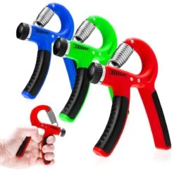 #DoYourFitness® - Verstelbare / Instelbare Handtrainer »Siro« - Pols / Onderarm Training - Knijphalter / Handknijper - Ter Versterkingen Van Handspieren - Groen -Fitnessapparatuur Serie Winkel 1200x1200 2007