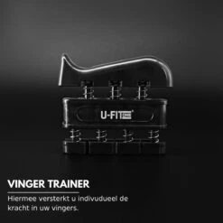 U-Fit One 7 Delige Handtrainer Set - Verstelbare Handgrip - Handknijper - Knijphalter - Stressbal - Vingertrainer - Onderarm Trainer -Fitnessapparatuur Serie Winkel 1200x1200 2010