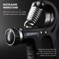 U-Fit One 7 Delige Handtrainer Set - Verstelbare Handgrip - Handknijper - Knijphalter - Stressbal - Vingertrainer - Onderarm Trainer -Fitnessapparatuur Serie Winkel 1200x1200 2017