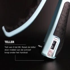 U-Fit One Teller Handtrainer 10 Tot 60kg - Verstelbare Handgrip - Handknijper - Vingertrainer - Onderarm Grip Trainer - Lichtblauw 4 U-Fit One Teller Handtrainer 10 Tot 60kg - Verstelbare Handgrip - Handknijper - Vingertrainer - Onderarm Grip Trainer - Lichtblauw -Fitnessapparatuur Serie Winkel 1200x1200 2125