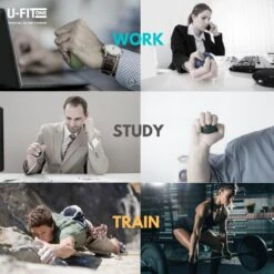 U-Fit One 3 Stuks Stressbal- Stressballen - Fidget - Handtrainer - Handknijper - Knijphalter -Fitnessapparatuur Serie Winkel 1200x1200 2133