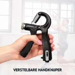 KANGKA 6 Delige Handtrainer Set – Verstelbare Handknijper - Handgrip - Vingertrainer - Onderarm Grip Trainer – Stressbal, Knijphalter, Stretcher & Grip Bal -Fitnessapparatuur Serie Winkel 1200x1200 2137