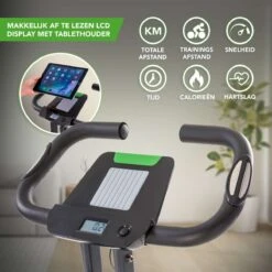 Tunturi Cardio Fit B25 X Bike - Hometrainer Met Rugleuning - Fitnessfiets Opvouwbaar - 8 Weerstandsniveaus - Tablethouder -Fitnessapparatuur Serie Winkel 1200x1200 214