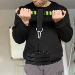 Wrist Roller - Grip Trainer - Onderarm Trainer - Antislip - Bicep Trainer - Pols Trainer - Forearm Trainer - Hand Trainer - Max. Verdraagbaar Gewicht 30 Kg -Fitnessapparatuur Serie Winkel 1200x1200 2146