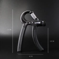 U-Fit One Handtrainer 10 Tot 60kg - Verstelbare Handgrip - Handknijper - Vingertrainer - Onderarm Grip Trainer - Zwart - Inclusief Ebook 4 U-Fit One Handtrainer 10 Tot 60kg - Verstelbare Handgrip - Handknijper - Vingertrainer - Onderarm Grip Trainer - Zwart - Inclusief Ebook -Fitnessapparatuur Serie Winkel 1200x1200 2164