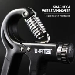 U-Fit One Handtrainer 10 Tot 60kg - Verstelbare Handgrip - Handknijper - Vingertrainer - Onderarm Grip Trainer - Zwart - Inclusief Ebook 6 U-Fit One Handtrainer 10 Tot 60kg - Verstelbare Handgrip - Handknijper - Vingertrainer - Onderarm Grip Trainer - Zwart - Inclusief Ebook -Fitnessapparatuur Serie Winkel 1200x1200 2166