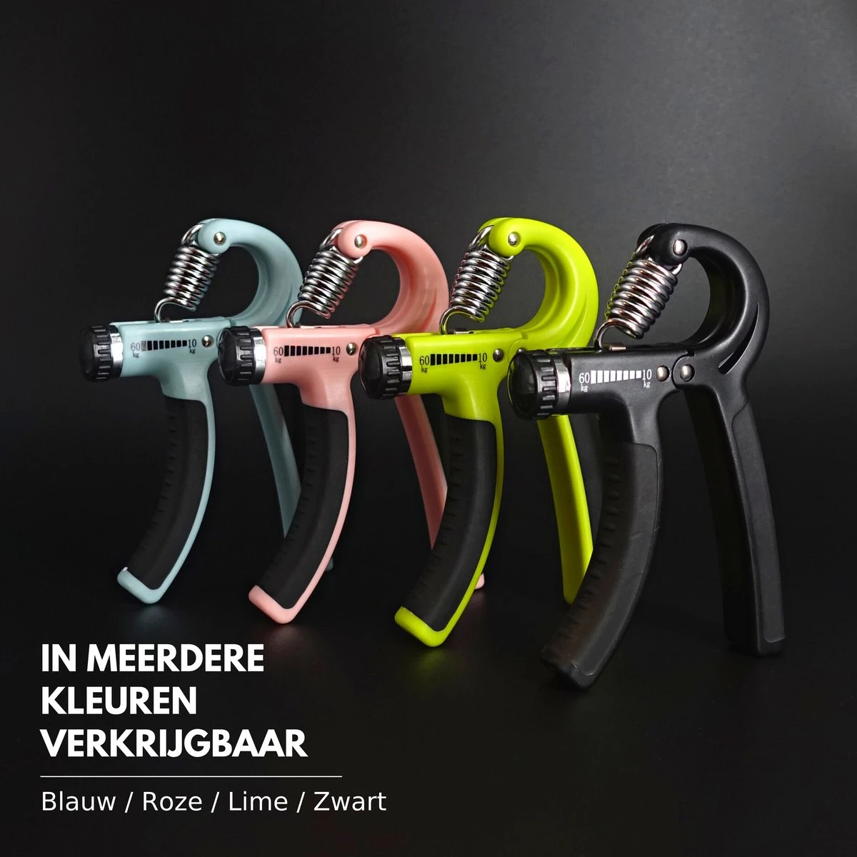 U-Fit One Handtrainer 10 tot 60kg - Verstelbare Handgrip - Handknijper - Vingertrainer - Onderarm Grip Trainer - Zwart - Inclusief Ebook U-Fit One Handtrainer 10 Tot 60kg - Verstelbare Handgrip - Handknijper - Vingertrainer - Onderarm Grip Trainer - Zwart - Inclusief Ebook -Fitnessapparatuur Serie Winkel 1200x1200 2168