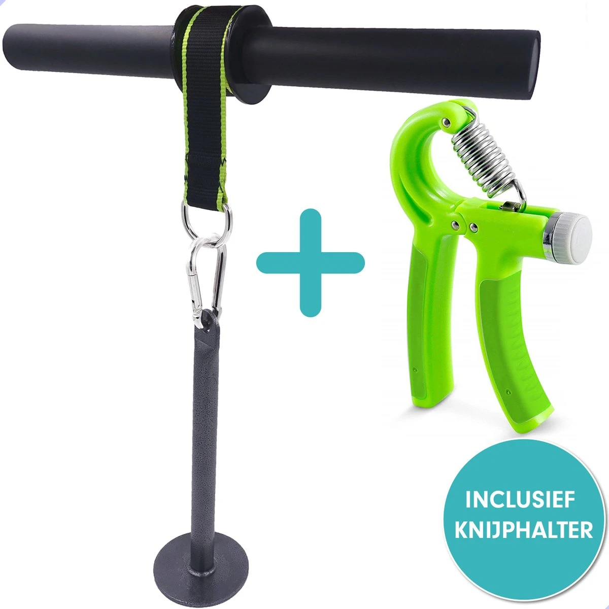 Wrist Roller - Onderarm trainer - Forearm trainer - Incl. Handknijper - Knijphalter Wrist Roller - Onderarm Trainer - Forearm Trainer - Incl. Handknijper - Knijphalter -Fitnessapparatuur Serie Winkel 1200x1200 2191