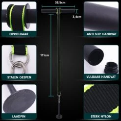 Wrist Roller - Onderarm Trainer - Forearm Trainer - Incl. Handknijper - Knijphalter 9 Wrist Roller - Onderarm Trainer - Forearm Trainer - Incl. Handknijper - Knijphalter -Fitnessapparatuur Serie Winkel 1200x1200 2195