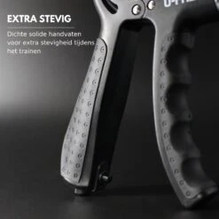 U-Fit One Teller Handtrainer 10 Tot 60kg - Verstelbare Handgrip - Handknijper - Vingertrainer - Onderarm Grip Trainer - Zwart -Fitnessapparatuur Serie Winkel 1200x1200 2204