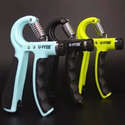 U-Fit One Teller Handtrainer 10 Tot 60kg - Verstelbare Handgrip - Handknijper - Vingertrainer - Onderarm Grip Trainer - Zwart -Fitnessapparatuur Serie Winkel 1200x1200 2206