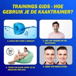 Cozy World - Kaaktrainer - Jawline - Kaaklijn - Onderkin Trainer - Gezichtspier - Anti Aging - Gezichtsdoorbloeding -Fitnessapparatuur Serie Winkel 1200x1200 2234