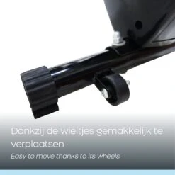 Orange Gym, X-bike Pro Cycle – Zwart - Opvouwbare Hometrainer – Incl. Rugsteun, 8 Weerstandsniveaus, LCD Monitor, Fiets -Fitnessapparatuur Serie Winkel 1200x1200 2259