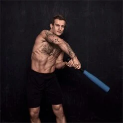 CAPITAL SPORTS Bludgeon Clubbell Honkbalknuppel - Zwart/blauw - Staal -Fitnessapparatuur Serie Winkel 1200x1200 2260