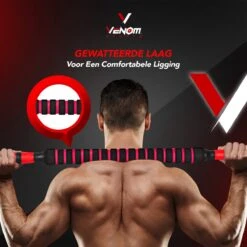 Venom Sports Verstelbare Dumbbell Set Tot 40kg – Professionele 2-in-1 Halterset Gewichten – Gebruiksvriendelijke Fitness Stang – Verstelbare Dumbbellset – Home Gym – Krachttraining – Rood -Fitnessapparatuur Serie Winkel 1200x1200 2263