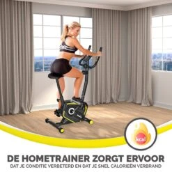Hometrainer Fitness Fiets Met Verstelbaar Zadel En Hartslagsensor -Fitnessapparatuur Serie Winkel 1200x1200 227