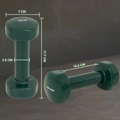 Tunturi Dumbbell Set - 2 X 2,0 Kg - Vinyl - Groen - Incl. Gratis Fitness App 4 Tunturi Dumbbell Set - 2 X 2,0 Kg - Vinyl - Groen - Incl. Gratis Fitness App -Fitnessapparatuur Serie Winkel 1200x1200 2282