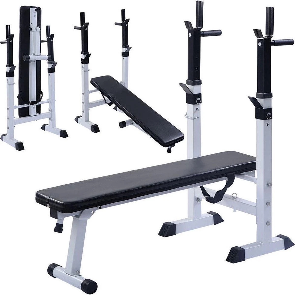 Trend24 - Physionics - Fitnessbank met haltersteunen Trend24 - Physionics - Fitnessbank Met Haltersteunen -Fitnessapparatuur Serie Winkel 1200x1200 2289