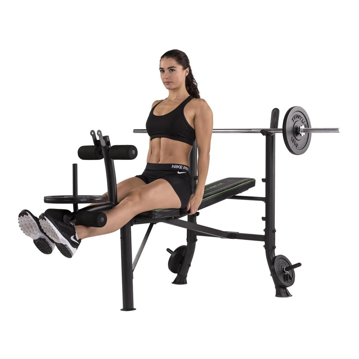 Tunturi WB40 Halterbank - Fitnessbank - Trainingsbank - Bankdrukbank - Thuis sporten - Leg extension - Bicep curls - Incl. gratis fitness app Tunturi WB40 Halterbank - Fitnessbank - Trainingsbank - Bankdrukbank - Thuis Sporten - Leg Extension - Bicep Curls - Incl. Gratis Fitness App -Fitnessapparatuur Serie Winkel 1200x1200 2301