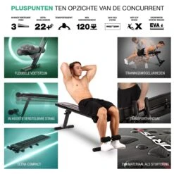 Sportstech BRT100 - Halterbank - Buiktrainer - Fitnessbank- Trainingsbank 10 Sportstech BRT100 - Halterbank - Buiktrainer - Fitnessbank- Trainingsbank -Fitnessapparatuur Serie Winkel 1200x1200 2305