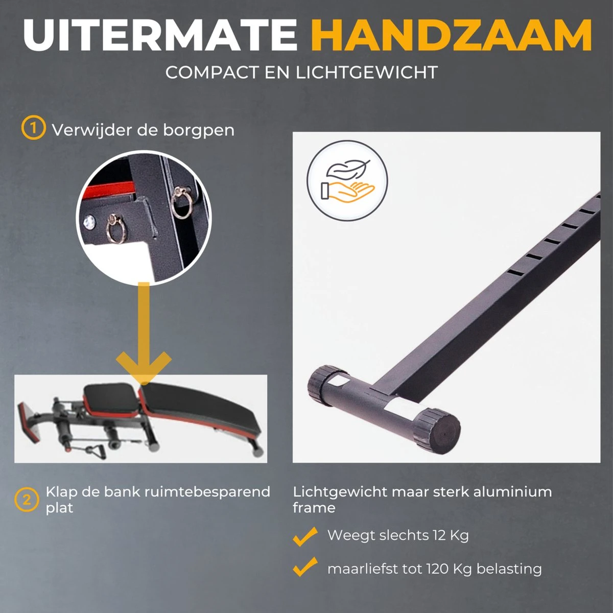 Fitnessbank - Halterbank verstelbaar - Halterbank - Buikspierbank - Beentrainer - Fitness - 153 x 53 x 102 cm Fitnessbank - Halterbank Verstelbaar - Halterbank - Buikspierbank - Beentrainer - Fitness - 153 X 53 X 102 Cm -Fitnessapparatuur Serie Winkel 1200x1200 2313