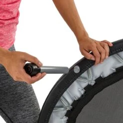 Tunturi Funhop Fitness Trampoline - Mini Trampoline - 95cm Springoppervlak - Incl. Gratis Fitnessapp -Fitnessapparatuur Serie Winkel 1200x1200 235