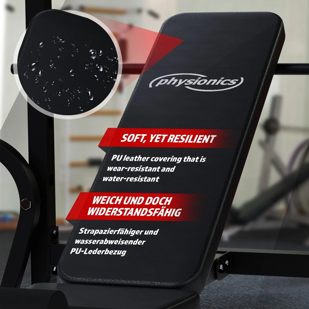 Physionics - Multifunctionele Halterbank - Butterfly Oefening, Sit-ups - Krachttraining - Training Benen - Verstelbare Rugleuning in 4 Standen, Maximum Draagvermogen 255kg - Zwart Physionics - Multifunctionele Halterbank - Butterfly Oefening, Sit-ups - Krachttraining - Training Benen - Verstelbare Rugleuning In 4 Standen, Maximum Draagvermogen 255kg - Zwart -Fitnessapparatuur Serie Winkel 1200x1200 2359